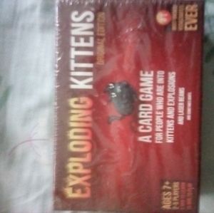 Exploding kittens original card gameA card game for people who are into kittens,
